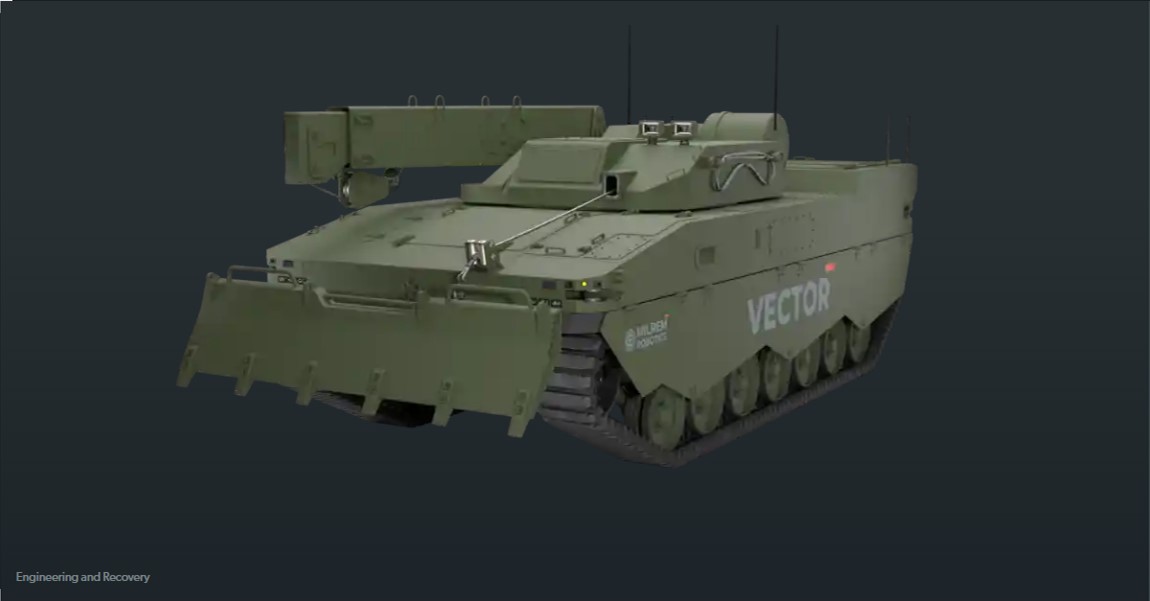 VECTOR Estonian Unmanned Ground Vehicle (C)